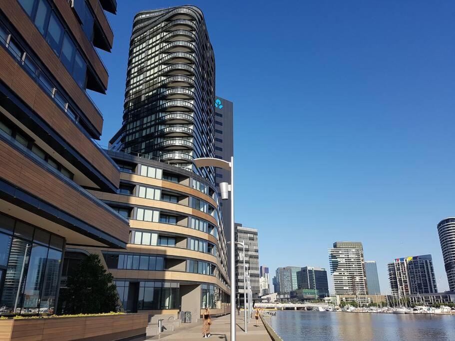 Melbourne Docklands Riverside Views Kültér fotó