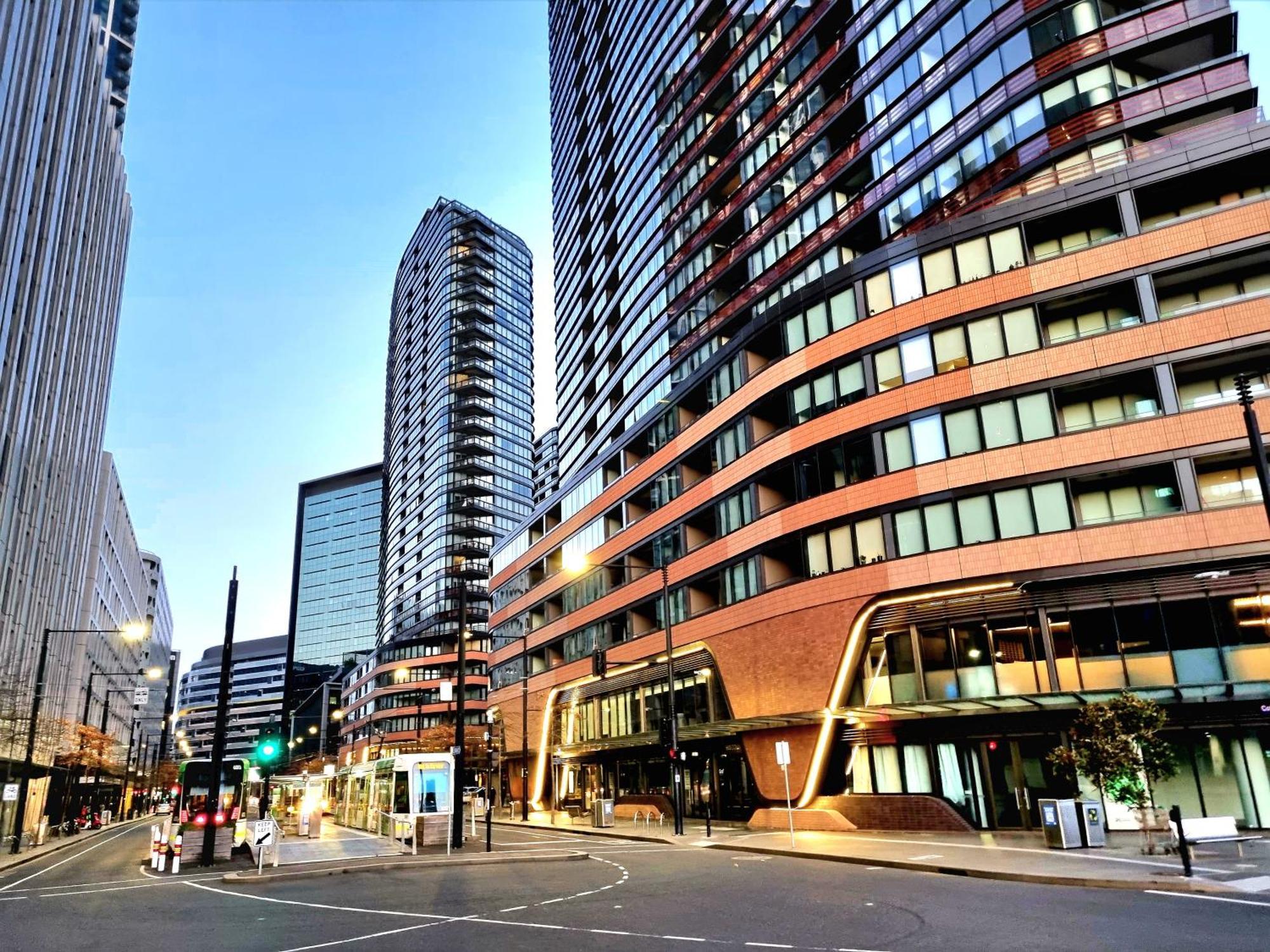 Melbourne Docklands Riverside Views Kültér fotó