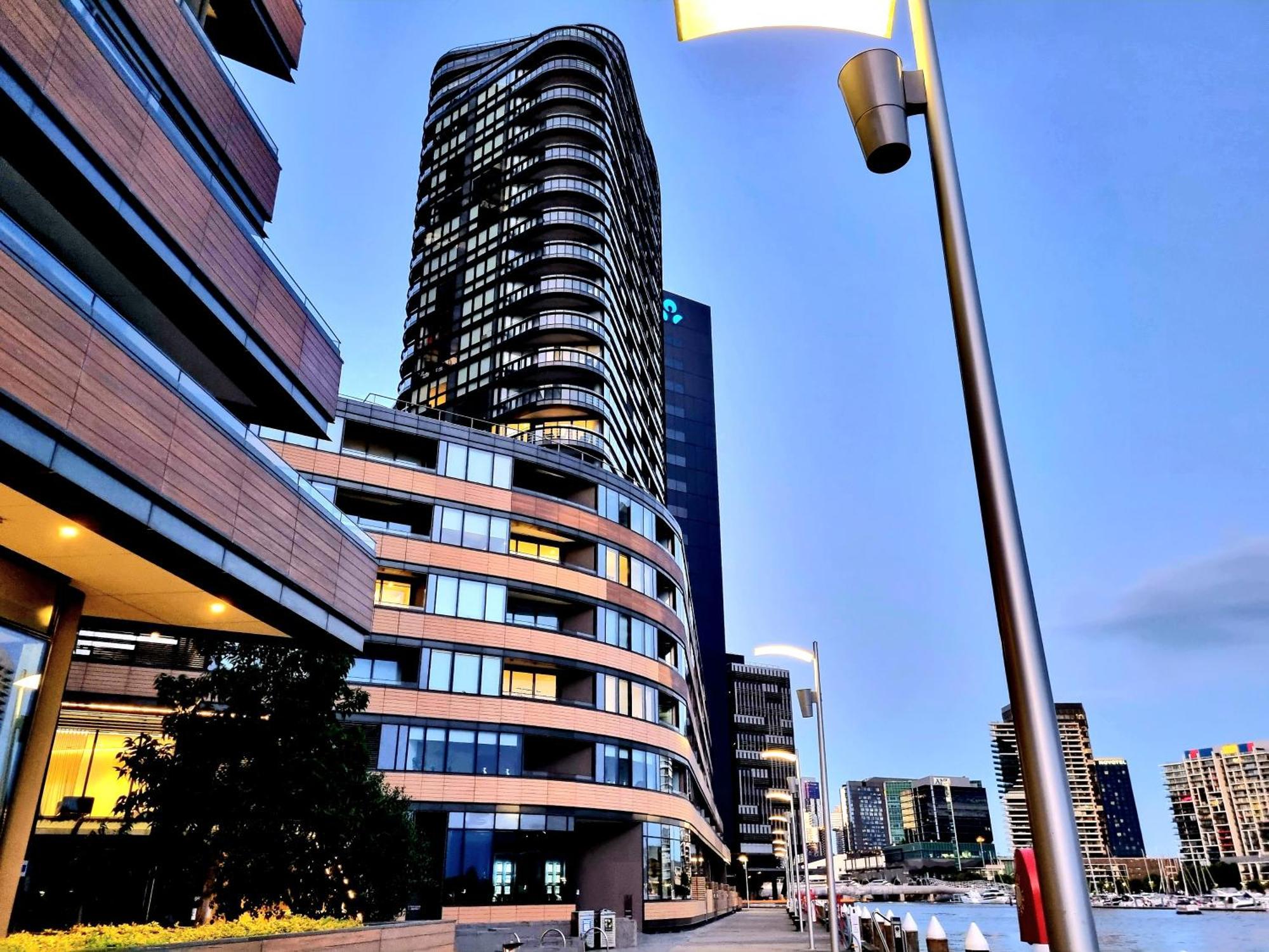 Melbourne Docklands Riverside Views Kültér fotó
